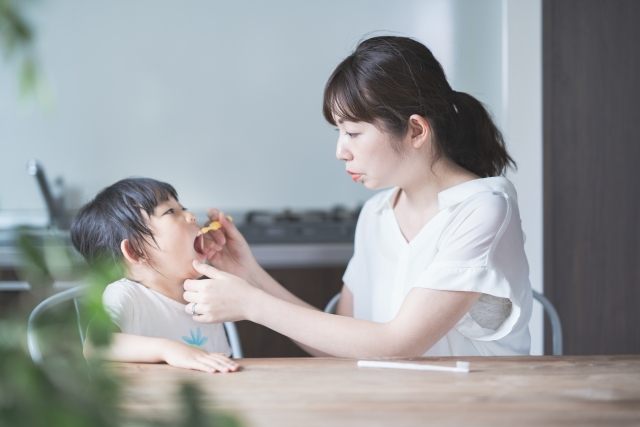 親子 歯磨き